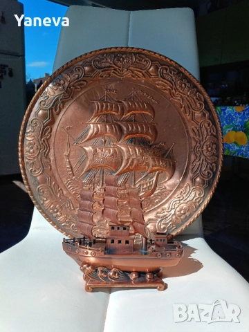 Декоративна фигурка на кораб на Благоденствието . ​, снимка 10 - Фигурки - 51919332