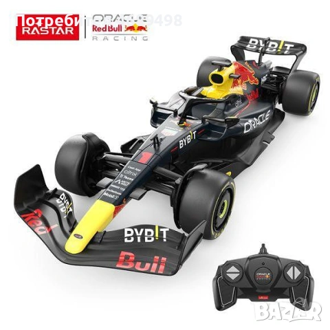 RASTAR Кола F1 Oracle Red Bull Racing RB18 R/C 1:18, снимка 3 - Коли, камиони, мотори, писти - 53604529