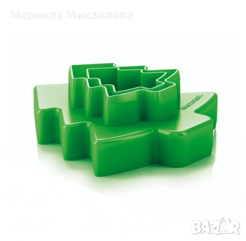 Комплект форми за сладки, коледна елха, 4 размера., снимка 2 - Форми - 52834302