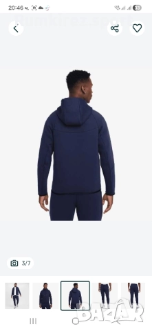 Мъжки Екип Nike Tech Fleece, снимка 2 - Спортни дрехи, екипи - 52250311
