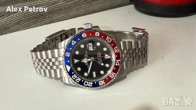 Rolex Gmt Pepsi AAA+, снимка 2 - Мъжки - 52430795