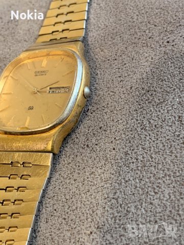 Vintage Seiko  Japan Two Tone Quartz watch , снимка 5 - Мъжки - 43744743
