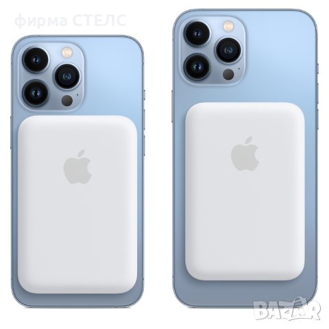 Външна батерия, MagSafe Battery Pack, Apple, iPhone, Бял, снимка 5 - Външни батерии - 40758281
