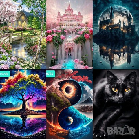 Диамантени гоблени- комплекти, налични , снимка 14 - Гоблени - 41562068