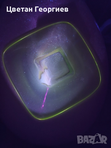 фруктиера от ураново стъкло, снимка 8 - Антикварни и старинни предмети - 50999419