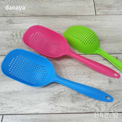 3471 Пластмасова решетъчна лъжица гевгир, снимка 3 - Аксесоари за кухня - 39540214