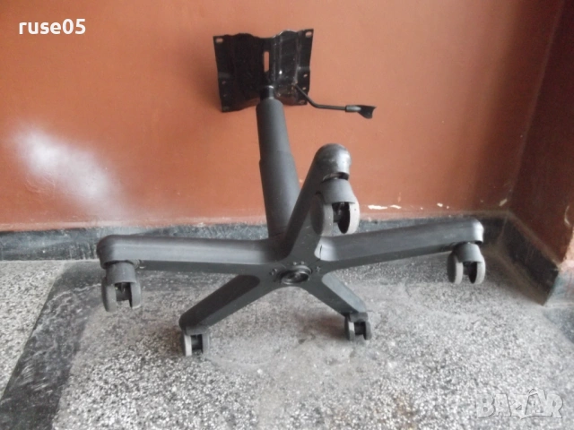 Кръстачка с колелца, амортисьор и механизъм за офис стол-11, снимка 6 - Столове - 53261864