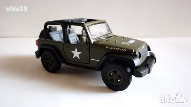 JEEP Wrangler Rubicon Welly - Мащаб 1:34-39, снимка 6 - Колекции - 48797795