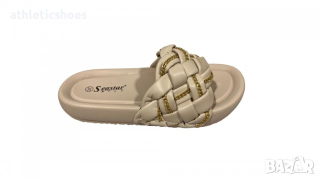 Дамски кожени чехли -212, снимка 2 - Чехли - 37020606