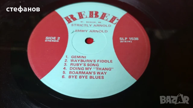 Дългосвиреща грамофонна плоча на JIMMY ARNOLD „strictly arnold”, USA, банджо, снимка 7 - Грамофонни плочи - 51163866