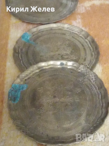 Китайси месингови чинии 54276, снимка 8 - Антикварни и старинни предмети - 53610134