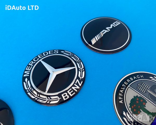 Mercedes емблема волан, Мерцедес, w211,w203,w164,w221,w204, емблеми, снимка 5 - Аксесоари и консумативи - 36802039