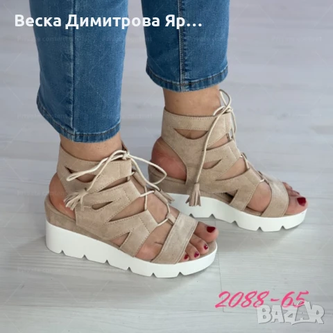 Спортно-елегантни дамски сандали за свеж и стилен облик подходящи за всяка обстановка, снимка 3 - Сандали - 51194005