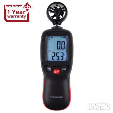 Цифров ръчен анемометър, снимка 1