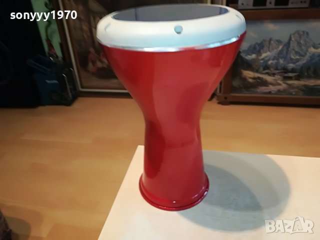 ТАРАМБУКА-ГОЛЯМА ЧЕРВЕНА 41Х26СМ 1805222009, снимка 3 - Ударни инструменти - 36805219