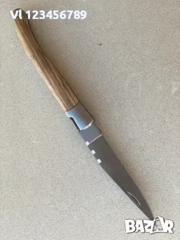 Сгъваем джобен нож 90х200 /Лагиол/, снимка 2 - Ножове - 50741255