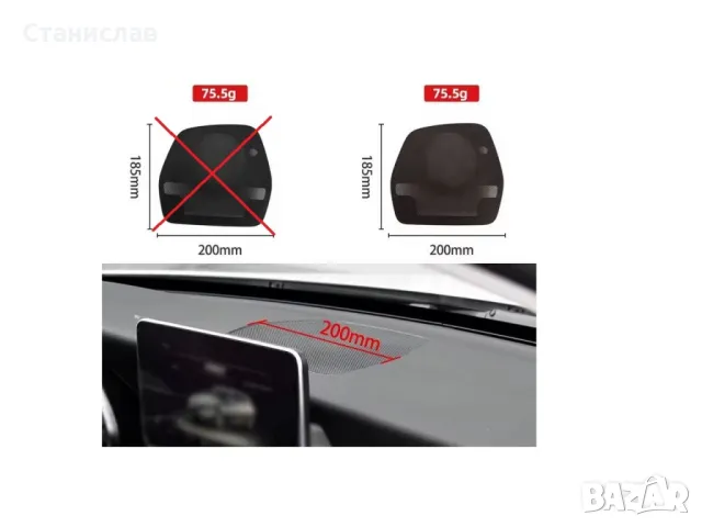 Mercedes C-Class W205 Капак на високоговорителя , снимка 5 - Части - 50219962