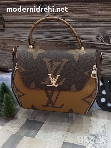 Дамска чанта кафява Louis Vuitton, снимка 1 - Чанти - 28243304