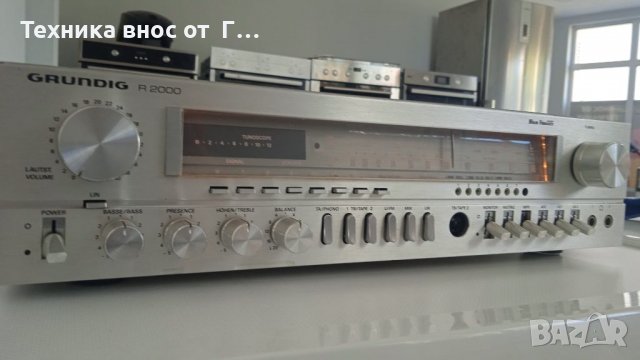 Усилвател / ресийвър Grundig R2000, снимка 3 - Ресийвъри, усилватели, смесителни пултове - 38207578