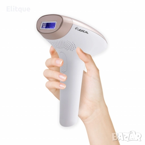 Лазерен апарат за обезкосмяване Lexical LLH-5585 с ледено охлаждане и 9 нива на интензитет, снимка 3 - Друга електроника - 52844302
