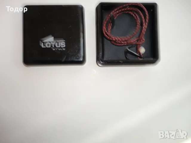 Страхотно колие бижу котва Lotus, снимка 2 - Колиета, медальони, синджири - 49633401