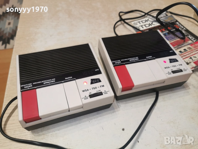 DNT WSA 750 FM X2 ВНОС ГЕРМАНИЯ 0802261931OLCHERY1, снимка 3 - Ресийвъри, усилватели, смесителни пултове - 53405406