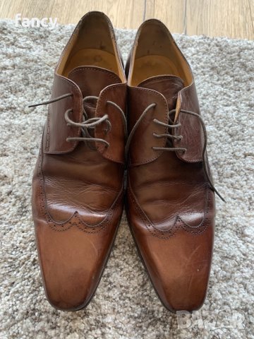 Мъжки кафяви обувки Rollmann - естествена кожа, снимка 9 - Официални обувки - 32357952