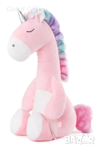 Голям плюшен Еднорог, Голям плюшен Жираф, Голям Плюшен Динозавър, 50см, снимка 3 - Плюшени играчки - 47621485