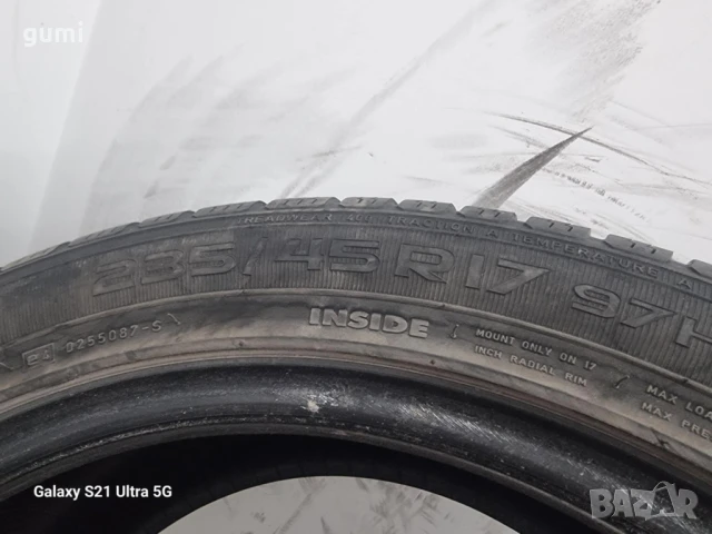 2бр зимни гуми 235/45/17 NOKIAN L03224 , снимка 4 - Гуми и джанти - 50624837