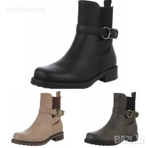 Класически дамски боти, 3цвята 