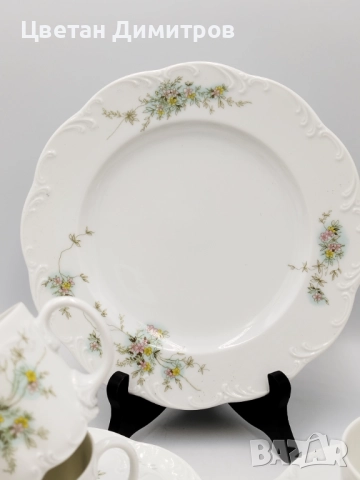 ROSENTHAL , порцеланов троен сет за кафе , снимка 4 - Сервизи - 51437784