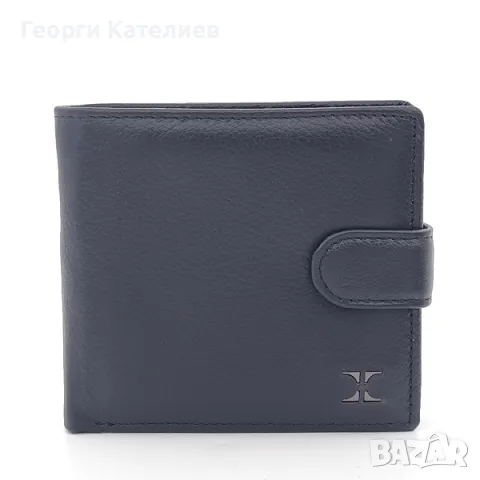 Портфейл и колан в черно от естествена кож а-Мъжки комплект Код на продукта:M-0036, снимка 5 - Подаръци за мъже - 48126344