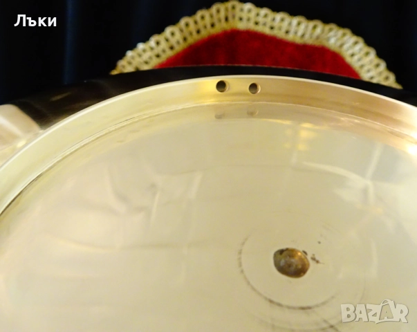 Бронзова фруктиера,купа Крал и Кралица,пано,семейство,сватба. , снимка 4 - Антикварни и старинни предмети - 51476972