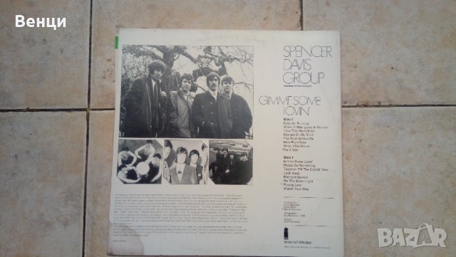 Грамофонна плоча на  SPENCER DAVIS GROUP   LP., снимка 2 - Грамофонни плочи - 35348130
