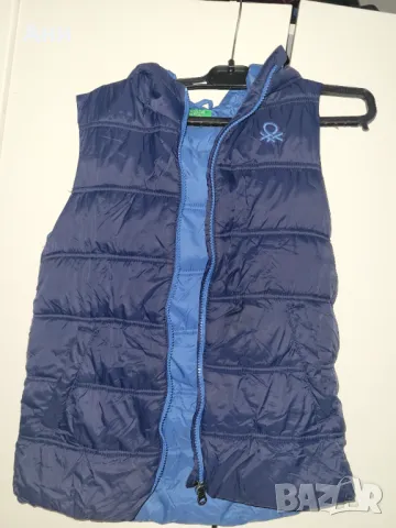 Елек benetton за дете до 152см, снимка 6 - Детски якета и елеци - 50016324