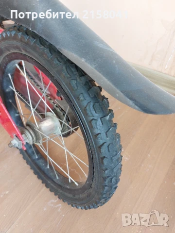 Детско колело велосипед крос 16 цола с амортисьори , снимка 4 - Велосипеди - 51068471