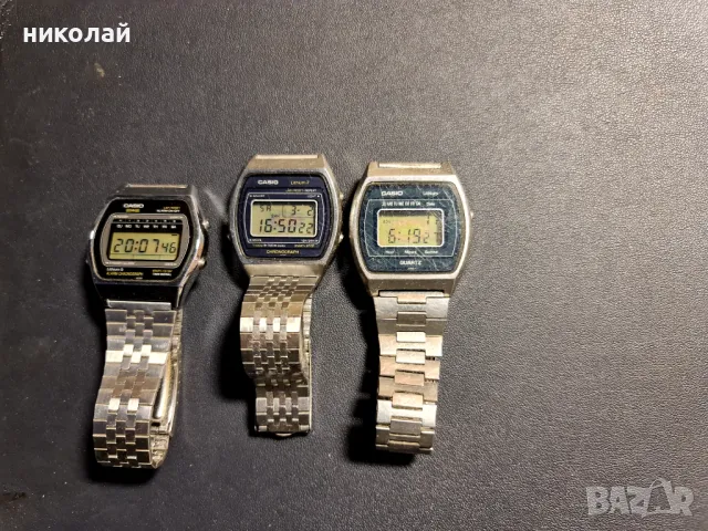 casio 3часовника колекционерски оригинал, снимка 1 - Мъжки - 49327715