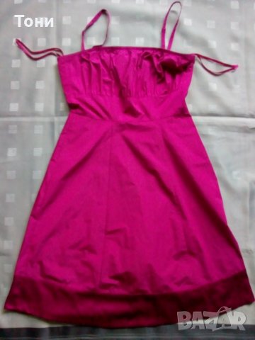 Цикламена рокля  Esprit, снимка 2 - Рокли - 26377901