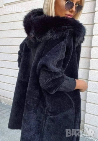 Италианска дамска жилетка ЧЕРНА ХХЛ размер