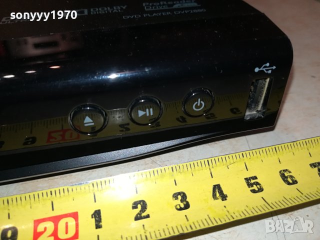 philips dvp2880/12 hdmi внос swiss 3112231805LNVR, снимка 11 - Плейъри, домашно кино, прожектори - 43605206