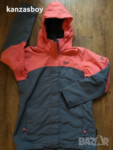 jack wolfskin - страхотно дамско яке-мембрана КАТО НОВО, снимка 5 - Якета - 39245570