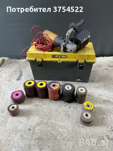 POLY-PTX 100 - Машина за линейно шлифоване, снимка 10 - Други инструменти - 50222416