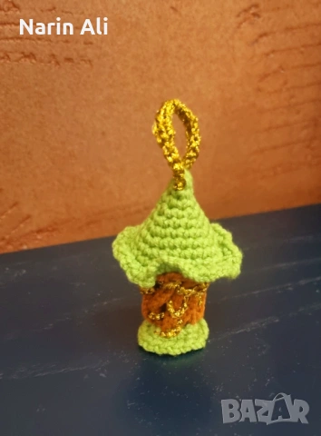 Плетена кукла "Малката кибритопродавачка", снимка 4 - Кукли - 53225783