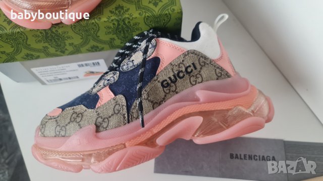 Gucci × Balenciaga , снимка 8 - Маратонки - 39859563