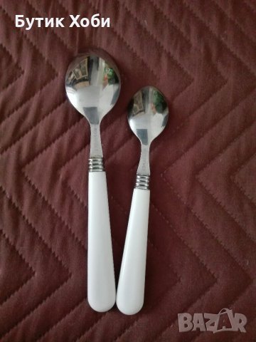 Комплект льжици с декорирани дръжки, снимка 3 - Колекции - 32988180