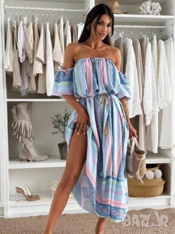 ефирна рокля , снимка 2 - Рокли - 50747711