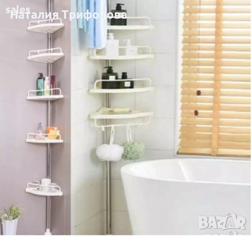 Етажерка за баня – ъглова, снимка 3 - Органайзери - 52041020