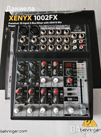 Аналогов аудио миксер Behringer XENYX 1002FX