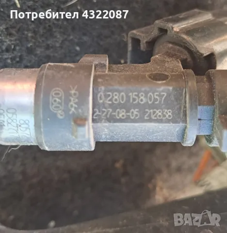 Бензинова рейка с  дюзи Пежо 1007 / Peugeot 1007 1.6I 16V 110к.с NFU, снимка 6 - Части - 50368201