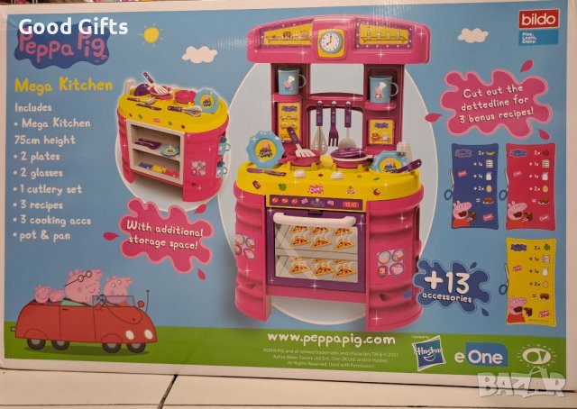 Голяма детска кухня Пепа Пиг с много аксесоари , снимка 2 - Други - 43258905